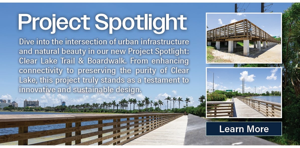 Project Spotlight - Clear Lake Trail & Boardwalk