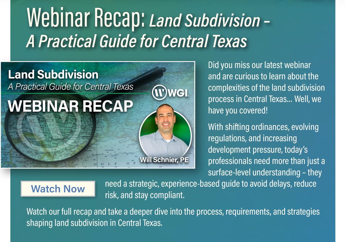 Webinar Recap: Land Subdivision – A Practical Guide for Central Texas