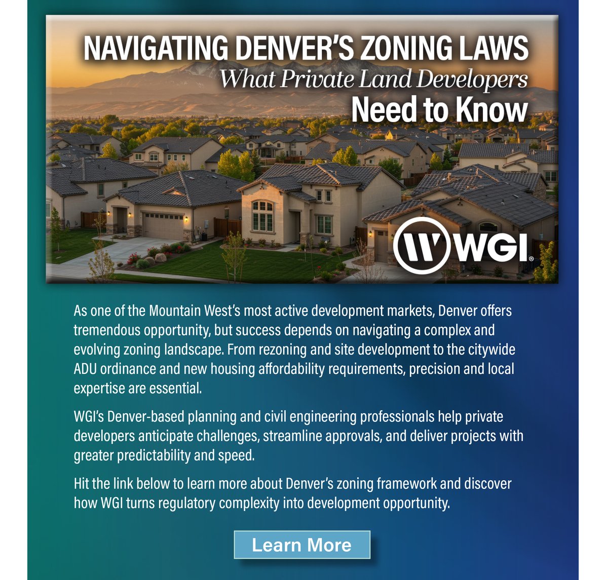 Navigating Denver’s Zoning Laws: What Private Land Developers Need to Know
