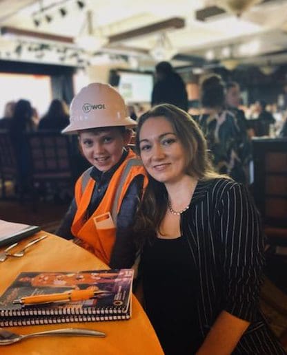 Sierra Eades at Fashion Funds the Cure