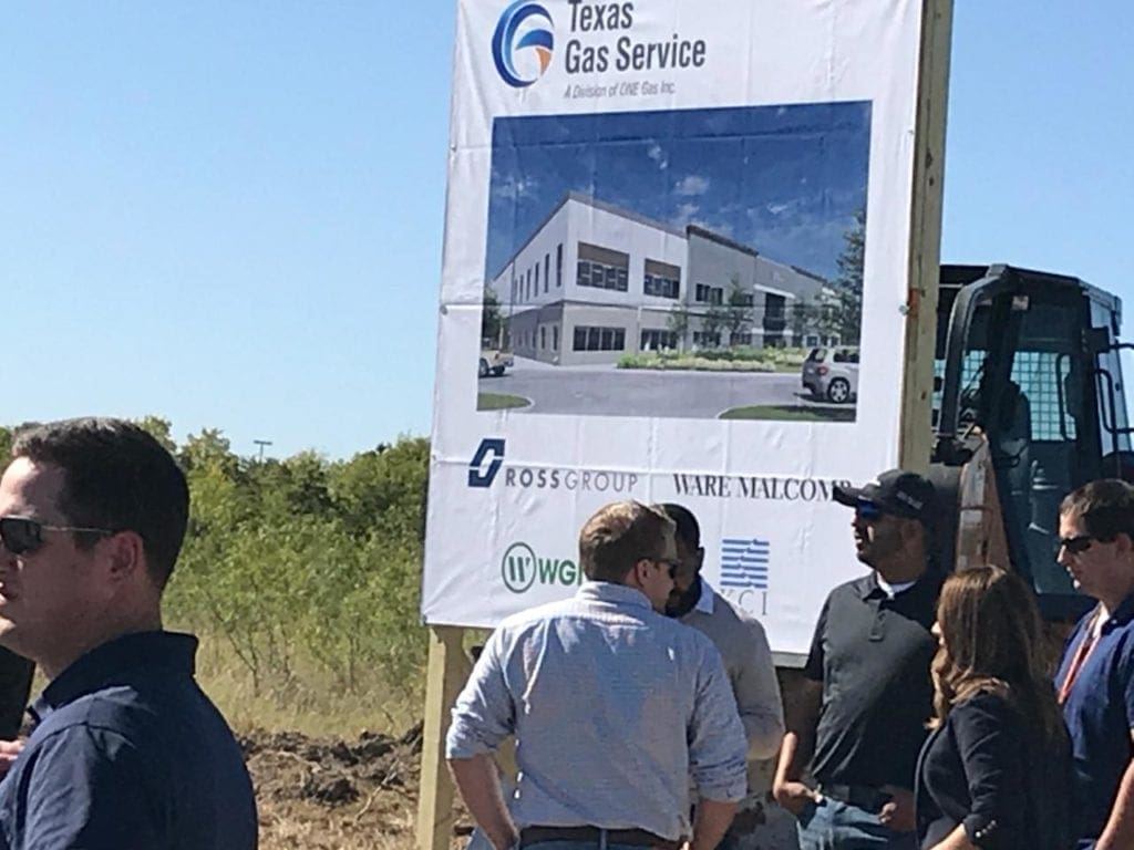 Texas Gas groundbreaking